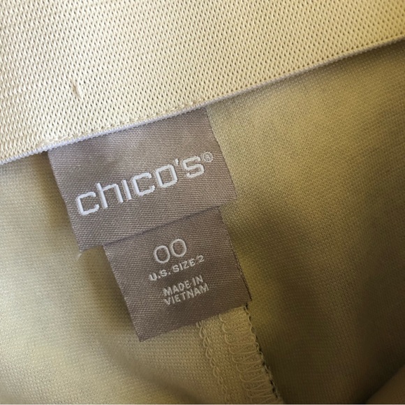 Chico’s Brown Animal Print Leopard Stretchy Waist Leggings Pants Women’s Size XS - Picture 6 of 16